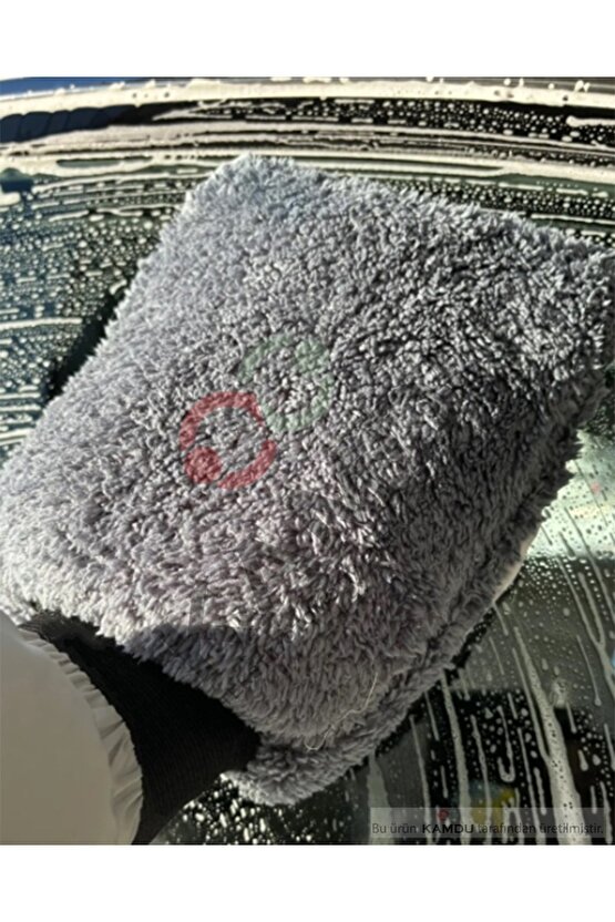 ( 1 Adet ) Oto Eldiven, Pasta Cila Eldiveni, Oto Kurulama Eldiveni, Mikrofiber Çizmez Eldiven