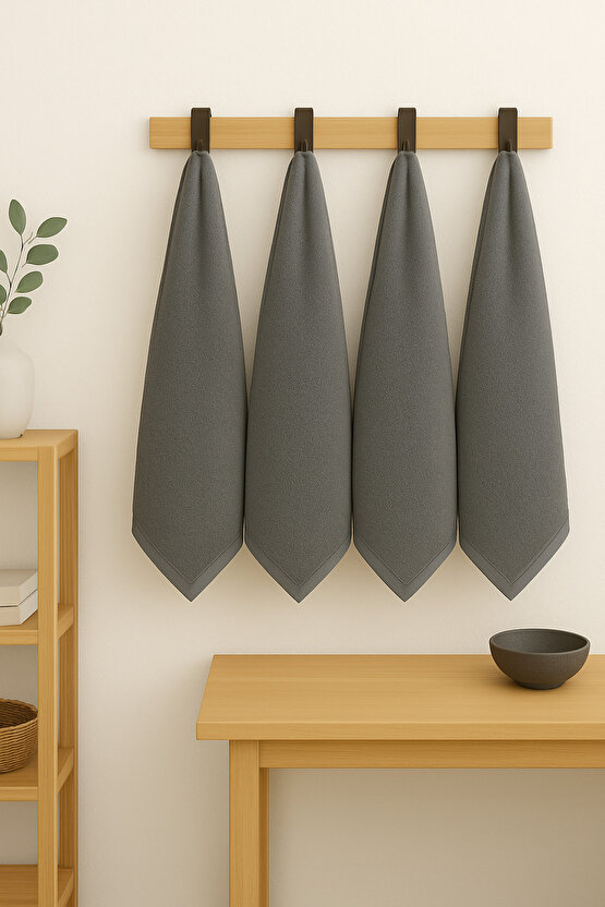 ( 3 Adet ) 50x90cm Pamuklu Havlu , Berber Havlusu, Kuaför Havlusu, Sporcu Havlusu, El Yüz Havlusu