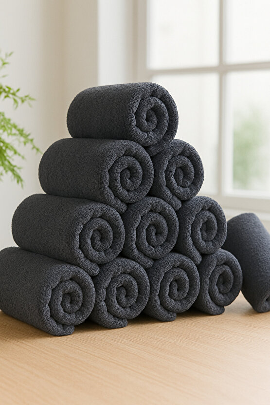 ( 1 Adet ) 50x90cm Mikrofiber Havlu , Berber Havlusu, Kuaför Havlusu, Sporcu Havlusu, El Yüz Havlusu