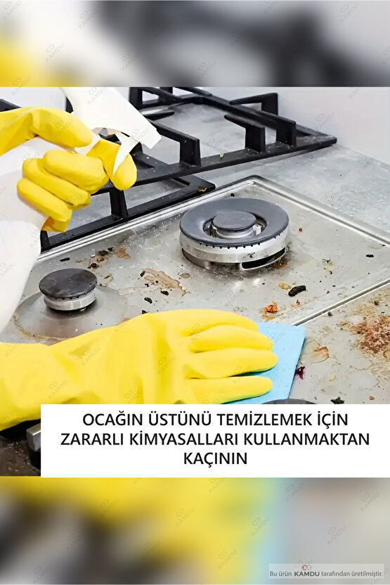 20 Adet Ocak Koruyucu Folyo, Isıya Dayanıklı Folyo, Ocak Leke Önleyici, Ocak Üstü Folyo