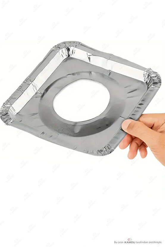 20 Adet Ocak Koruyucu Folyo, Isıya Dayanıklı Folyo, Ocak Leke Önleyici, Ocak Üstü Folyo