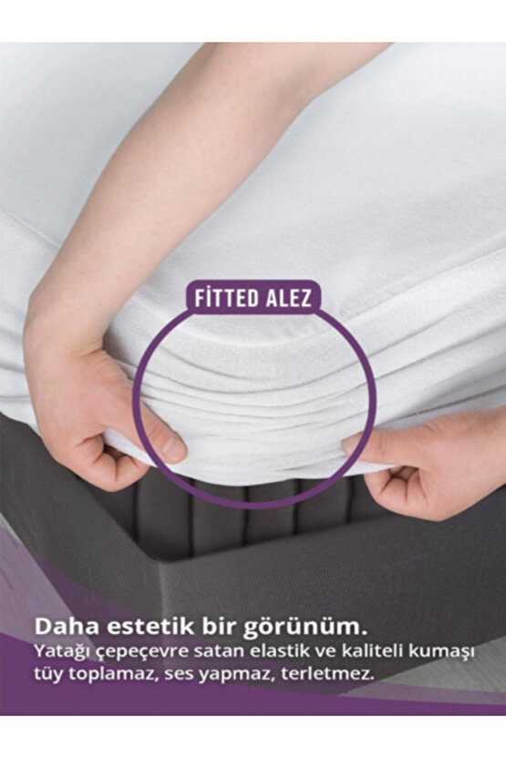 Fitted Full Kenarlı ,sıvı Su Geçirmez , Yatak Koruyucu Alezi , Hasta Alezi, Çocuk Alezi