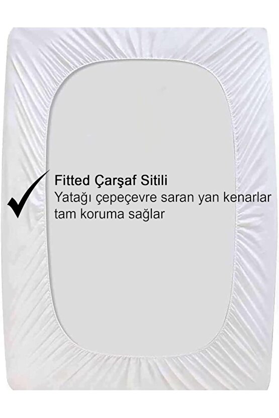 Fitted Full Kenarlı ,sıvı Su Geçirmez , Yatak Koruyucu Alezi , Hasta Alezi, Çocuk Alezi