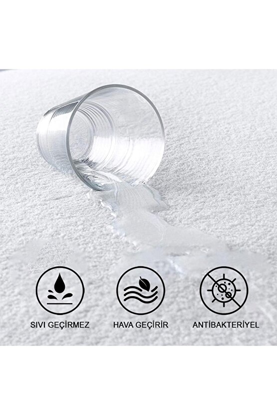 Fitted Full Kenarlı ,sıvı Su Geçirmez , Yatak Koruyucu Alezi , Hasta Alezi, Çocuk Alezi