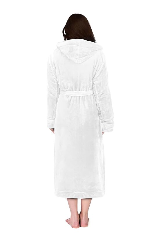 Kapüşonlu  Bornoz ,Bukle Bornoz, %100 Pamuklu ,Hamam Sauna Bornoz  Kadın  Erkek Unisex Bornoz