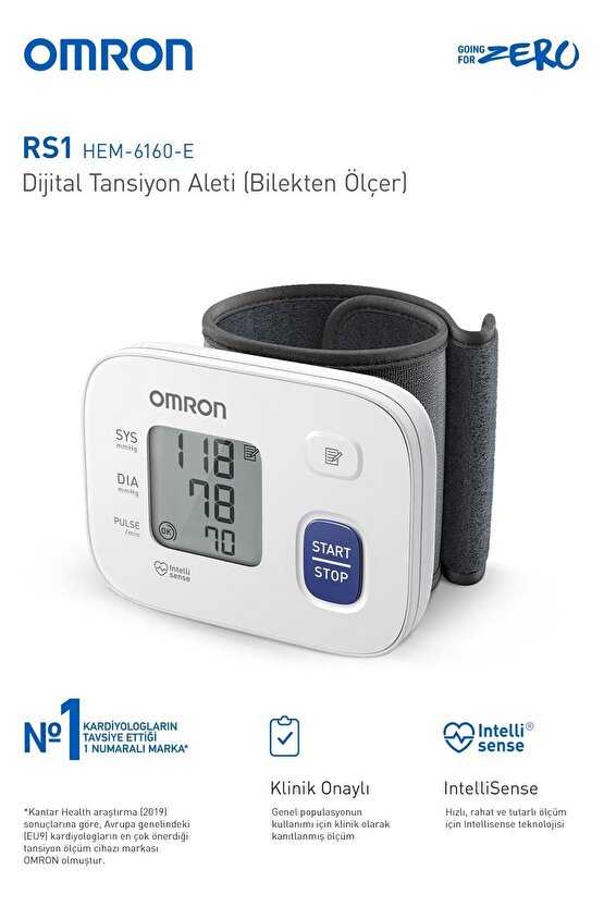 Rs1 Hem-6160-e Bilekten Tansiyon Aleti