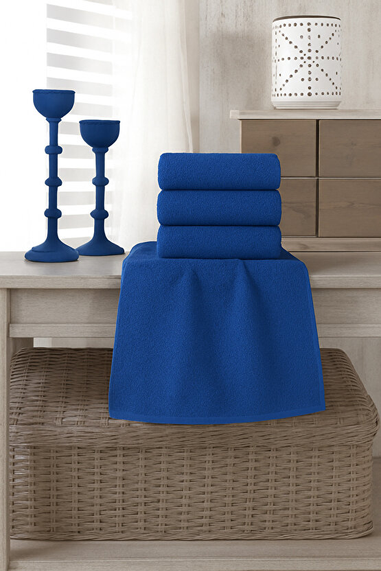 ( 4 Adet ) 50x90cm Pamuklu Havlu , Berber Havlusu, Kuaför Havlusu, Sporcu Havlusu, El Yüz Havlusu