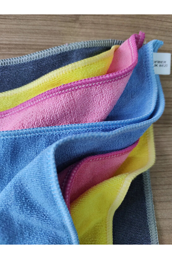 ( 4 Adet ) Standart Boy 30x30cm Toz Bezi, Ofiz Bezi, Temizlik Bezi, Mikrofiber Bez, Çok Amaçlı Bez