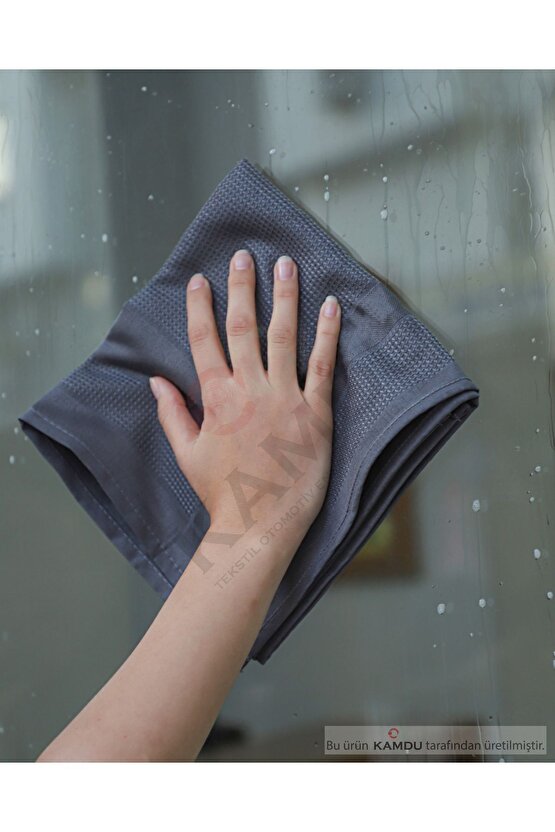 3 Adet Büyük Boy ( 35x60 Cm ) Sihirli Bez, Fenomen Bez, Mikrofiber Temizlik Bezi, Iz Yapmaz Bez