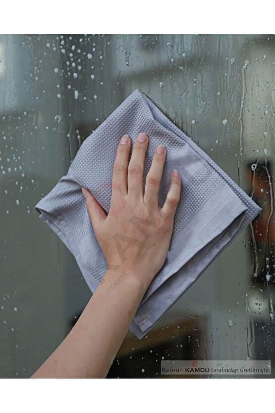3 Adet Büyük Boy ( 35x60 Cm ) Sihirli Bez, Fenomen Bez, Mikrofiber Temizlik Bezi, Iz Yapmaz Bez