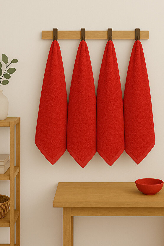 ( 6 Adet ) 50x90cm Pamuklu Havlu , Berber Havlusu, Kuaför Havlusu, Sporcu Havlusu, El Yüz Havlusu