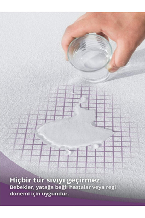 Fitted Full Kenarlı ,sıvı Su Geçirmez , Yatak Koruyucu Alezi , Hasta Alezi, Çocuk Alezi