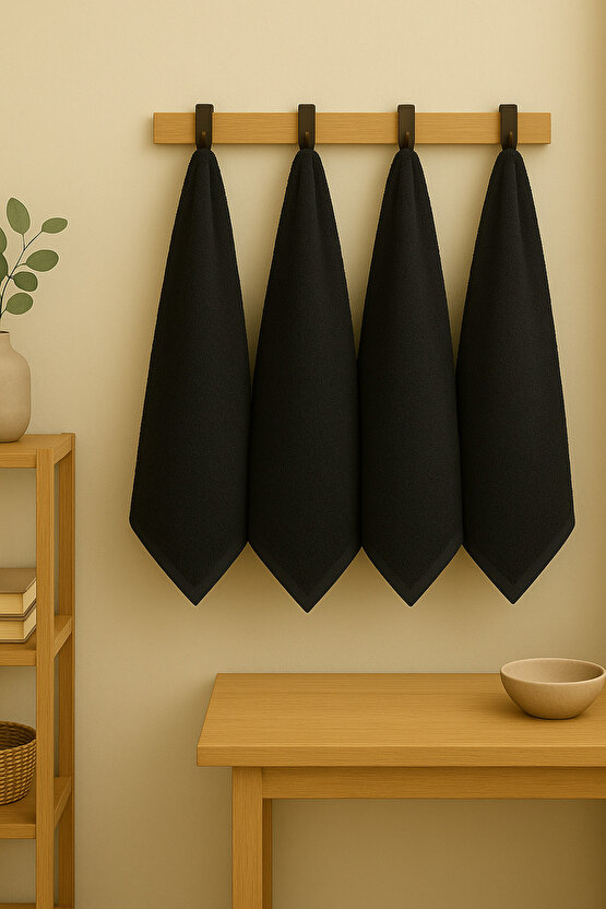 ( 1 Adet ) 50x90cm Pamuklu Havlu, Berber Havlusu, Kuaför Havlusu, Sporcu Havlusu, El Yüz Havlusu