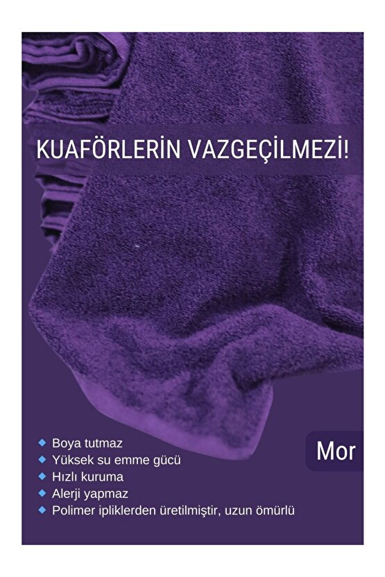 ( 6 Adet ) 50x90cm Mikrofiber Havlu,berber Havlusu, Kuaför Havlusu, Sporcu Havlusu, El Yüz Havlusu