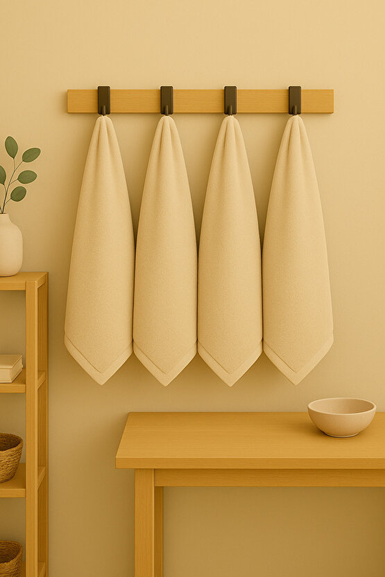 ( 6 Adet ) 50x90cm Pamuklu Havlu , Berber Havlusu, Kuaför Havlusu, Sporcu Havlusu, El Yüz Havlusu