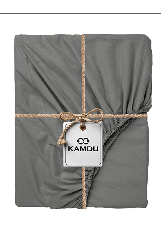 180x200cm Battal Boy Çift Kişilik Pamuklu Lastikli Çarşaf ( Yastık Kılıfı 50x70cm HEDİYELİ )