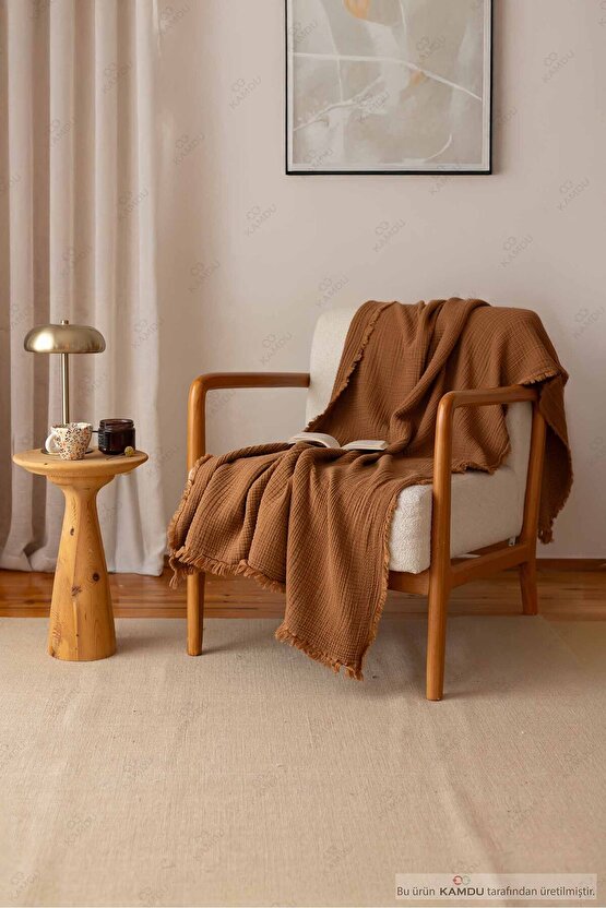 100x200 cm Müslin %100 Pamuk Tv Battaniyesi, Çok Amaçlı Müslin Örtü, Pamuk Battaniye