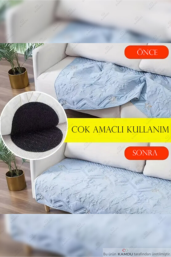 (5 ADET) Halı Kaydırmaz, Çok Amaçlı Çift Taraflı Yapıştırıcı, Koltuk Örtüsü Kaydırmaz, Kaydırmz Cırt