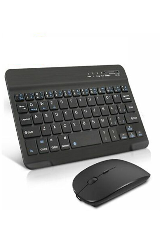 TaB A9+ Plus SX-210 11 Tablet İçin Uyumlu Slim Şarjlı Bluetooth Klavye ve Mouse Seti