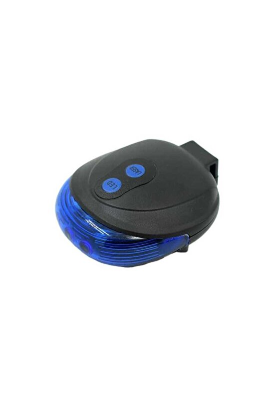 Çok Fonksiyonlu Pilli Bisiklet Led Lazer Şerit Işığı Arka Stop Lambası