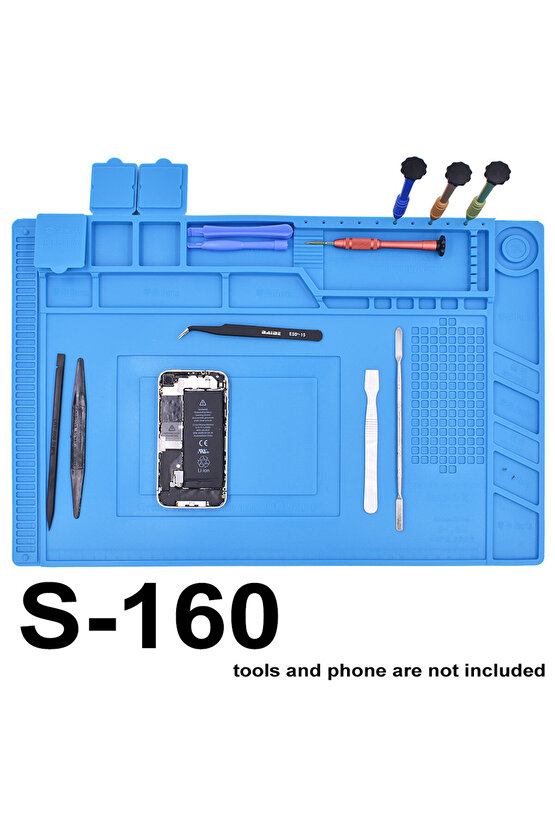 S-160 S160 PROFESYONEL MANYETİK SİLİKON TAMİR PEDİ