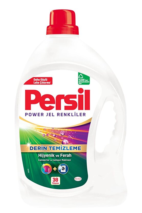 PERSİL POWER JEL RENKLİLER DERİN TEMİZLEME 2470L