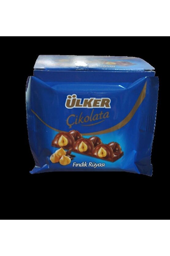 Kare Çikolata Fındık Rüyası 75 Gram X 6 Adet