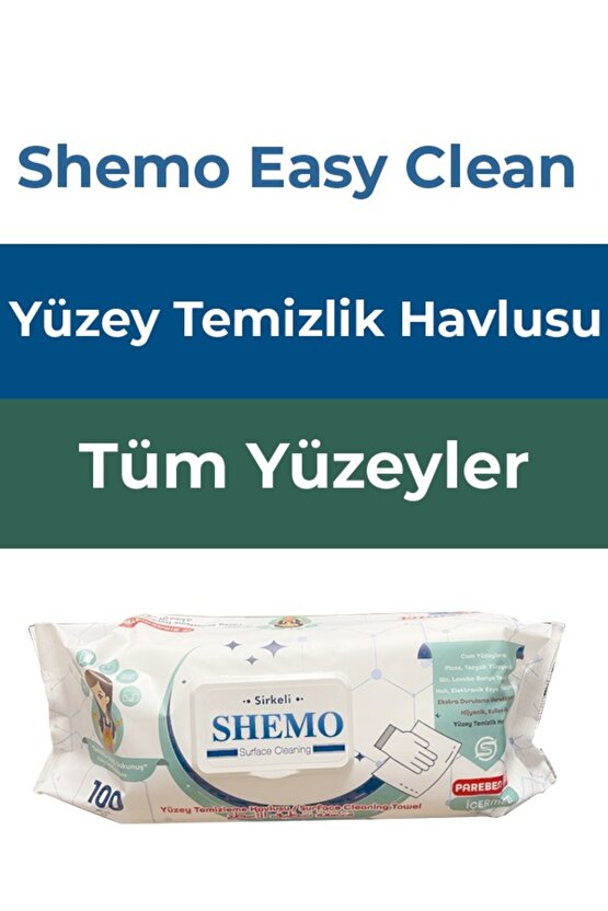 Easy Clean Yüzey Temizlik Havlusu 100 Yaprak 8682241208944