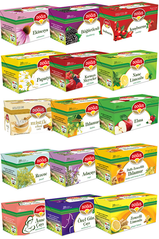 Nane Limon Bitki Çayı 20’li X 2 Adet