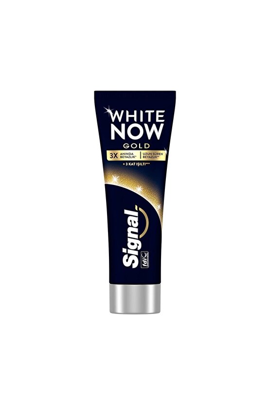 Diş Macunu White Now Gold Anında 3 Kat Beyazlık 75 ml