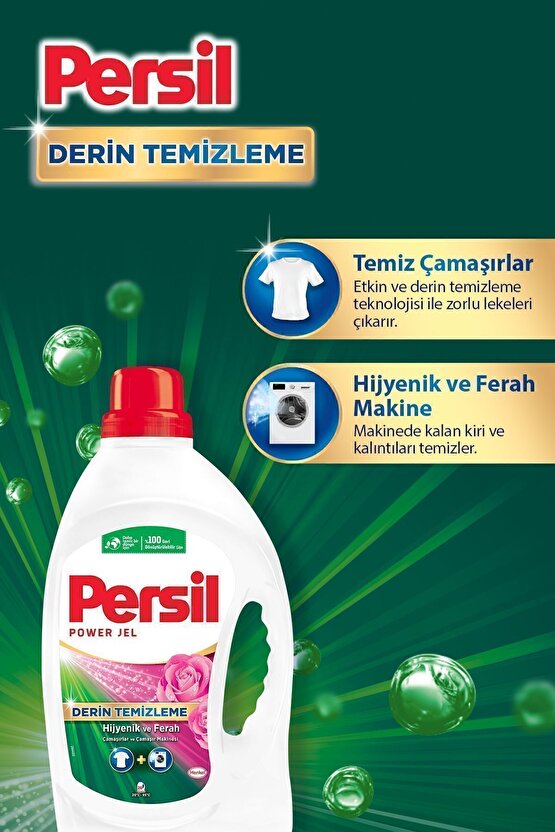Jel Gülün Büyüsü Sıvı Çamaşır Deterjanı 26 Yıkama 1.690 ml