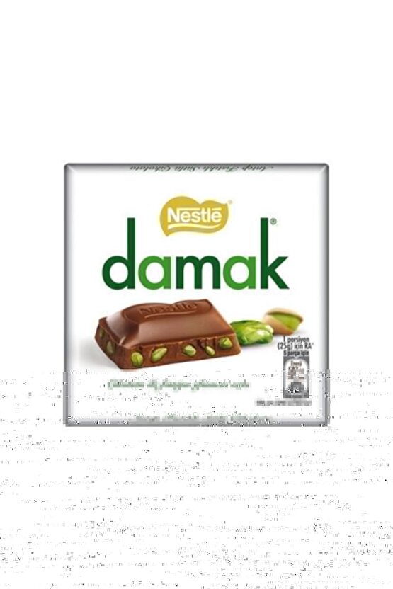 Damak Kare Çikolata 6 Lı Paket 60 gr