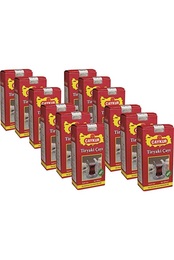 Çaykur Tiryaki 1000 gr 12 Li