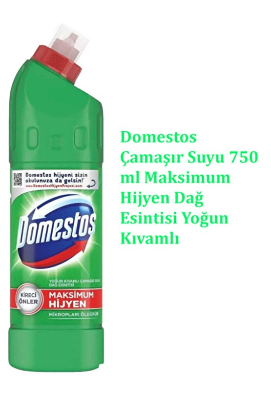 Bulaşık Deterjanı Limonlu 650 ml Domestos Çamaşır Suyu Cif Krem Temizleyici 750 ml Limon