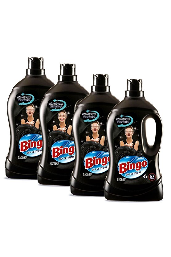 Sıvı Çamaşır Deterjanı Siyahlara Özel 4 Lt X 4 Adet