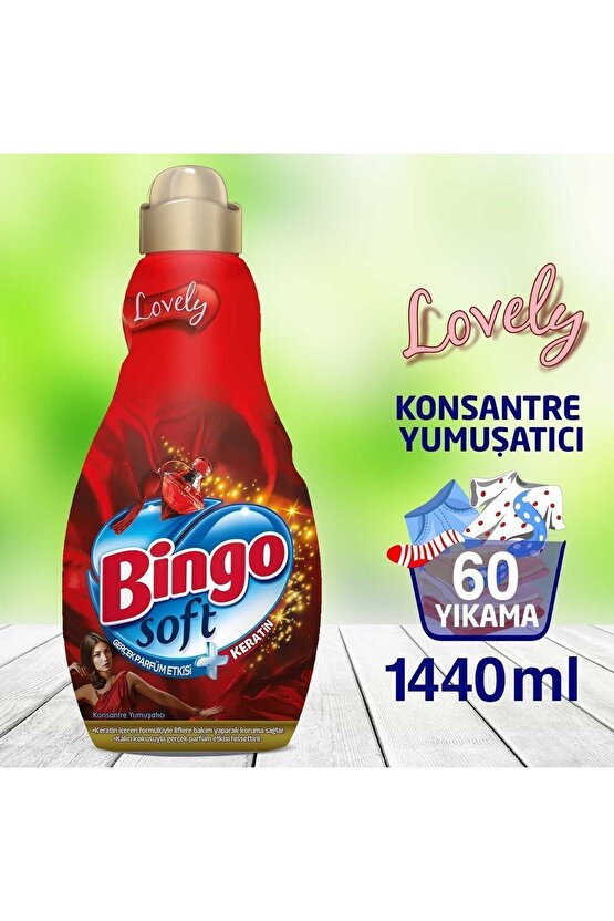 Soft Lovely Çamaşır Yumuşatıcısı 1440 Ml-
