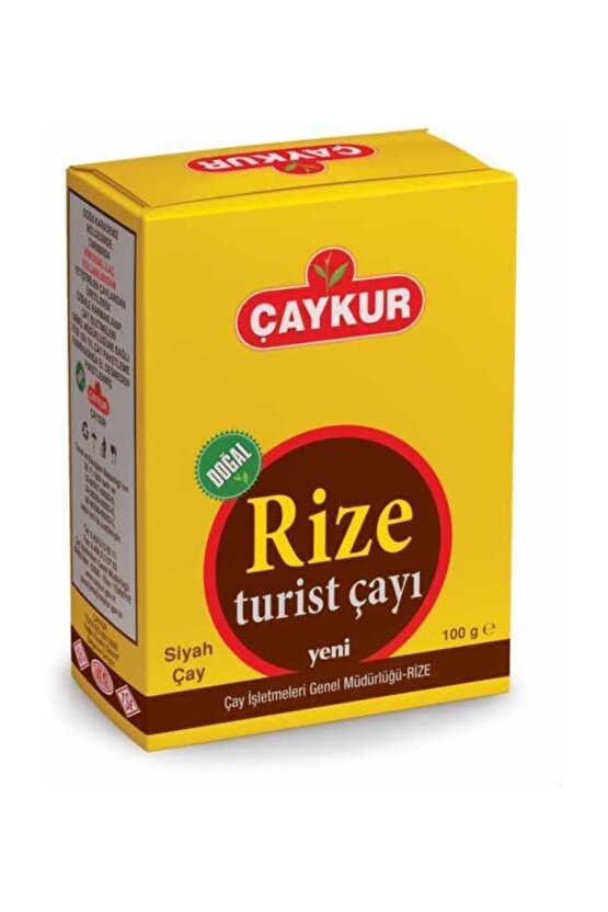 Turist Çay Kutu Siyah Çay 100 gr