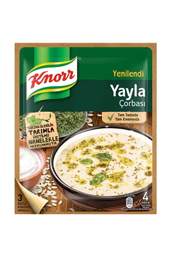 Klasik Çorba Serisi Yayla Çorbası 72 Gram 12li Paket