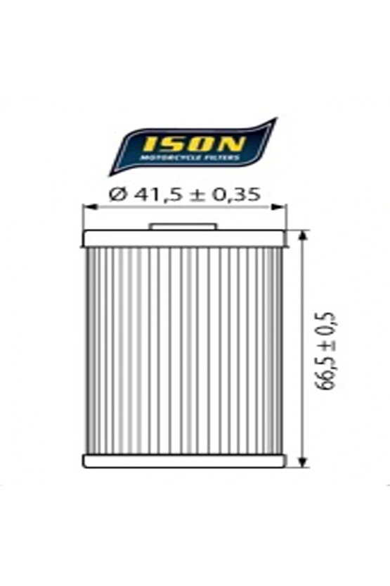 Ison Ison-155 2014-2023 KTM 390 RC Uyumlu Yağ Filtresi