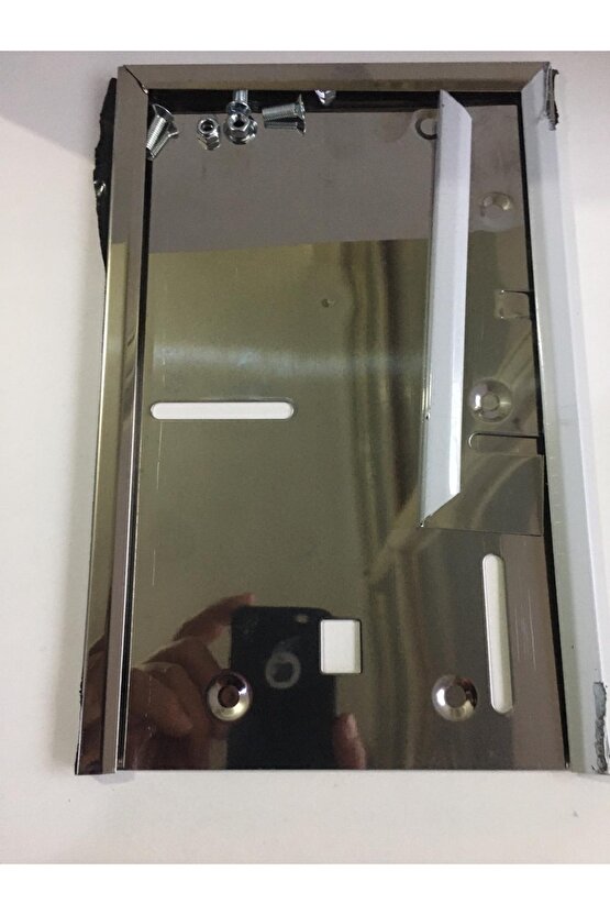 Motosiklet Paslanmaz Plakalık Standart Boy