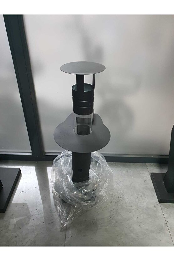 FÜZE TİPİ PELET SOBASI CAM SOBA ROKET SOBA BAHÇE CAM BALKON KIŞ BAHÇESİ CAFE KAMP TİPİ TEPSİLİ KÜÇÜK