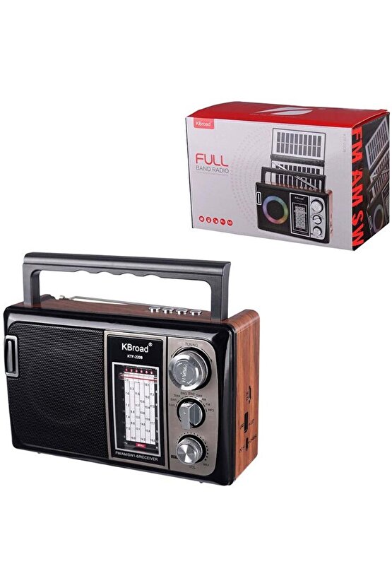 GÜNEŞ PANELLİ NOSTALJİK FM RADYO BLUETOOTH HOPARLÖR ŞARJLI KABLOSUZ SPEAKER SD KART USB GİRİŞLİ