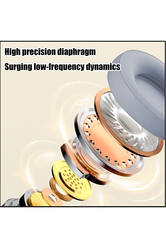 BLUETOOTH 5.4 KULAKLIK KABLOSUZ KULAKÜSTÜ ŞARJLI WİRELESS HEADPHONES HİFİ BASS+