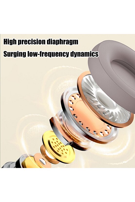 BLUETOOTH 5.4 KULAKLIK KABLOSUZ KULAKÜSTÜ ŞARJLI WİRELESS HEADPHONES HİFİ BASS+