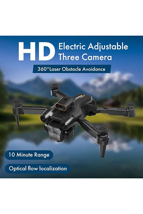 ÇİFT KAMERA DRONE UZAKTAN KUMANDA APP DESTEKLİ QUADCOPTER TEK TUŞ İNİŞ KALKIŞ