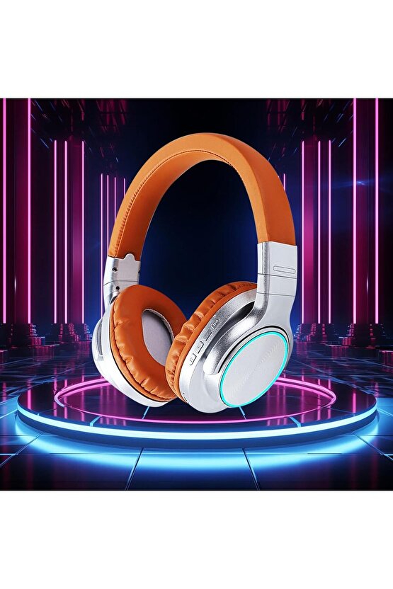 BLUETOOTH KULAKLIK SD KART VE AUX GİRİŞLİ ŞARJLI KABLOSUZ KULAKLIK MİKROFONLU FM RADYOLU SUPER BASS