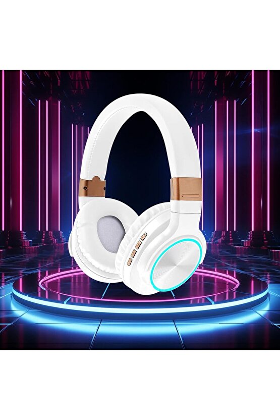 BLUETOOTH KULAKLIK SD KART VE AUX GİRİŞLİ ŞARJLI KABLOSUZ KULAKLIK MİKROFONLU FM RADYOLU SUPER BASS