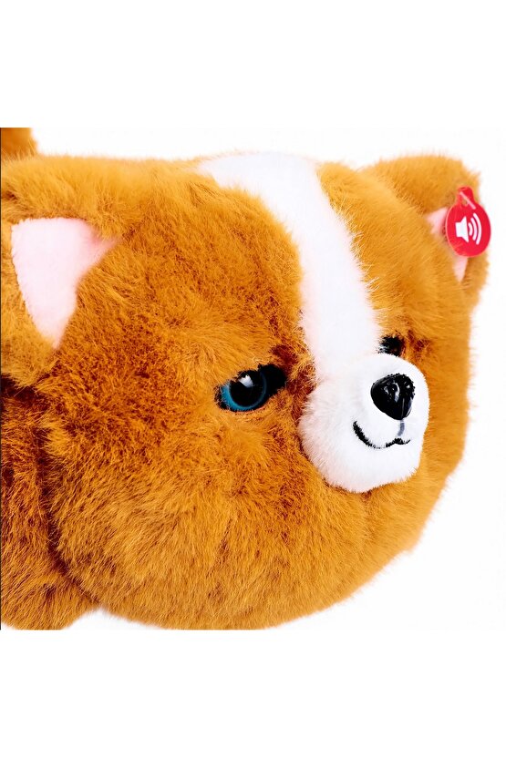 KONUŞAN SEVİMLİ KÖPEK SES TEKRARI YAPAN OYUNCAK GÖZLERİNİ AÇIP KAPATAN HAVLAYAN KUYRUK SALLAYAN