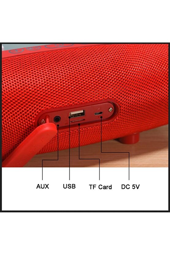 BLUETOOTH SPEAKER ŞARJLI KABLOSUZ HOPARLÖR PARTY BOX SES BOMBASI