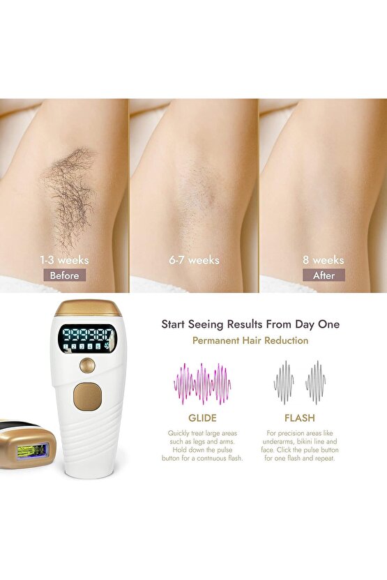 OTOMATİK VE MANUEL KULLANIM IPL LAZER EPİLASYON CİHAZI 999.999 FLASH ATIM TÜM VÜCUT EPİLATÖR ALETİ